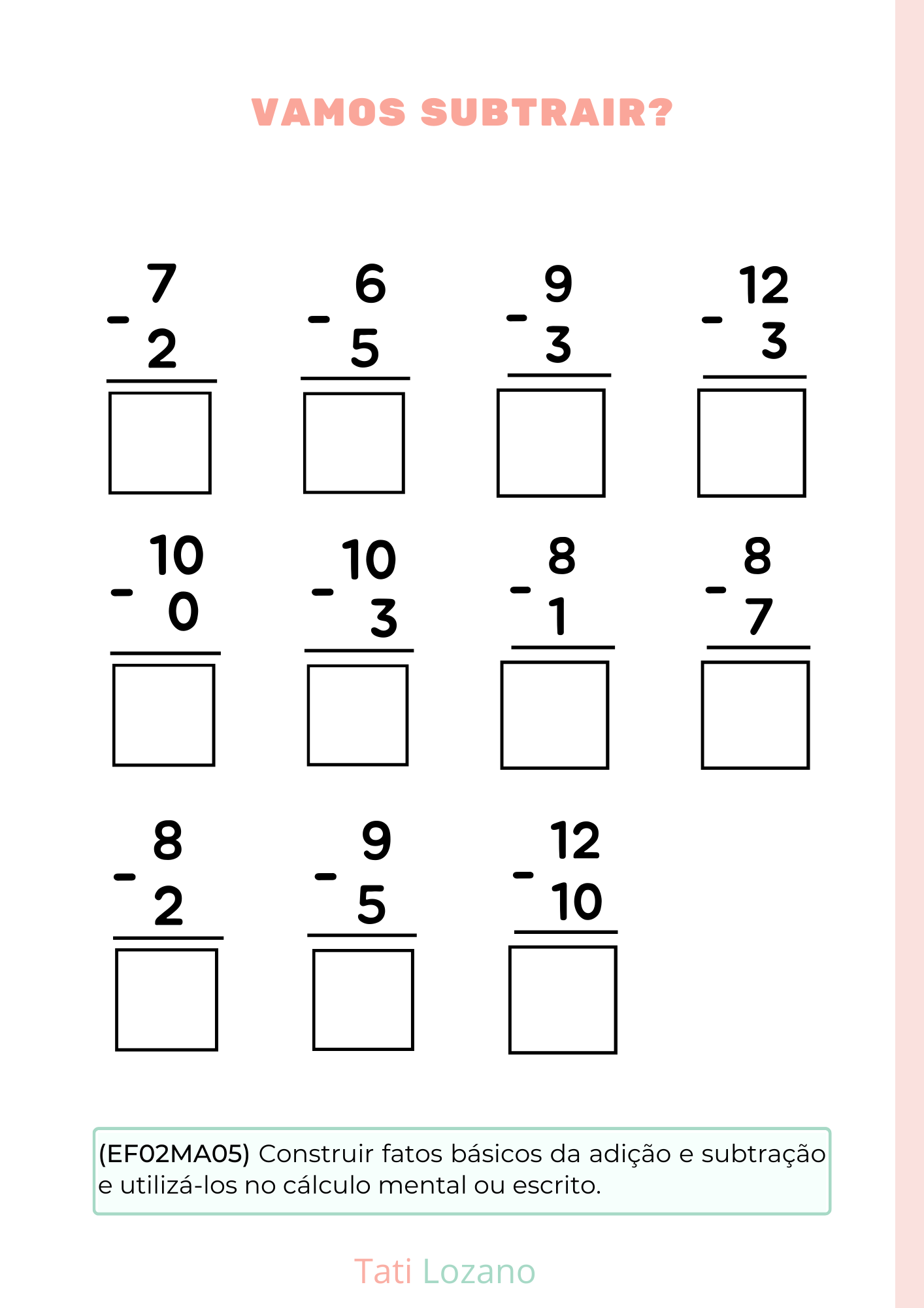 KIT MATEMÁTICA – Tati Lozano